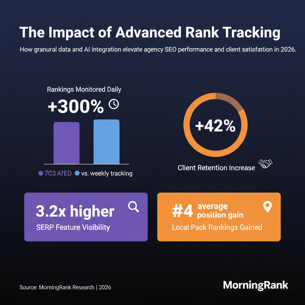 keyword rank tracking strategies infographic