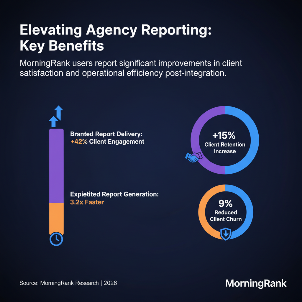 white label SEO reporting tool infographic