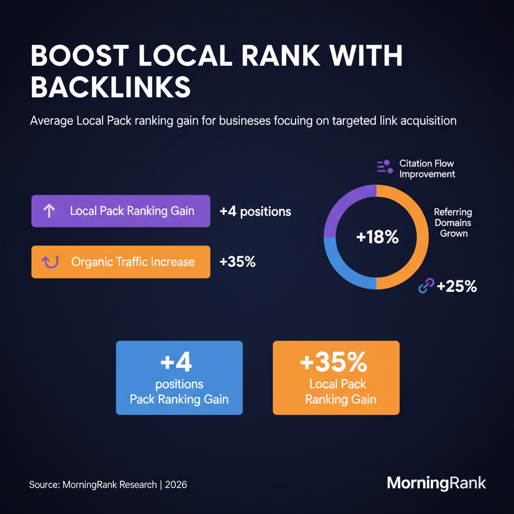 link building strategies for local businesses infographic