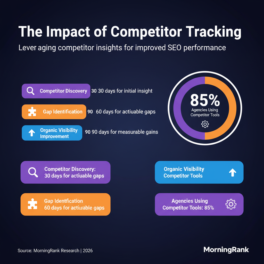 competitor keyword tracking tool infographic