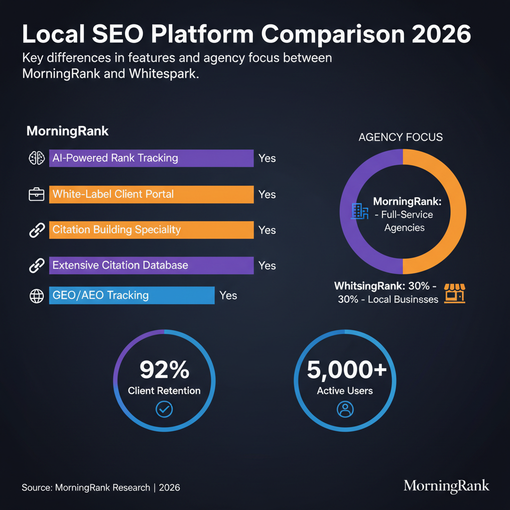 MorningRank vs Whitespark infographic