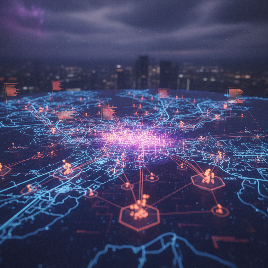 Local SEO rank tracking by city and location tool illustration