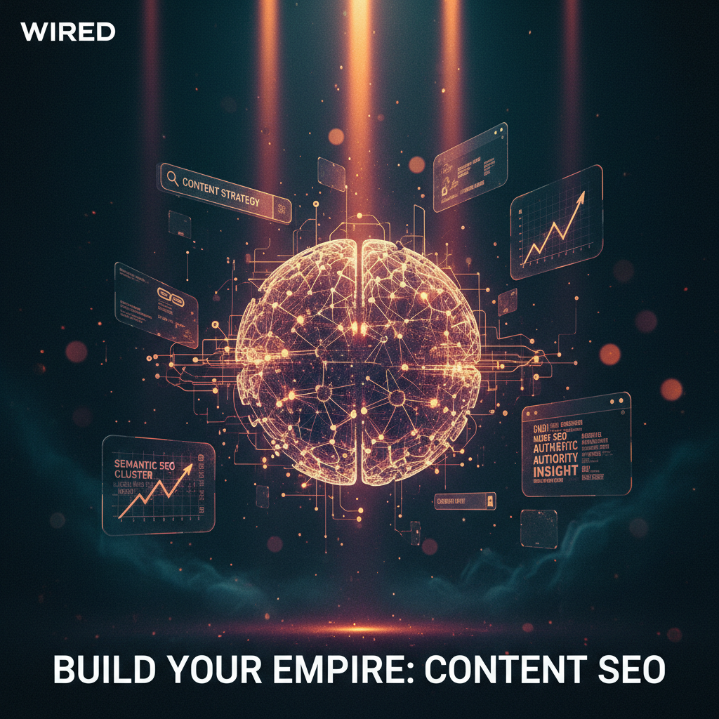 Content SEO and topical authority building featured image