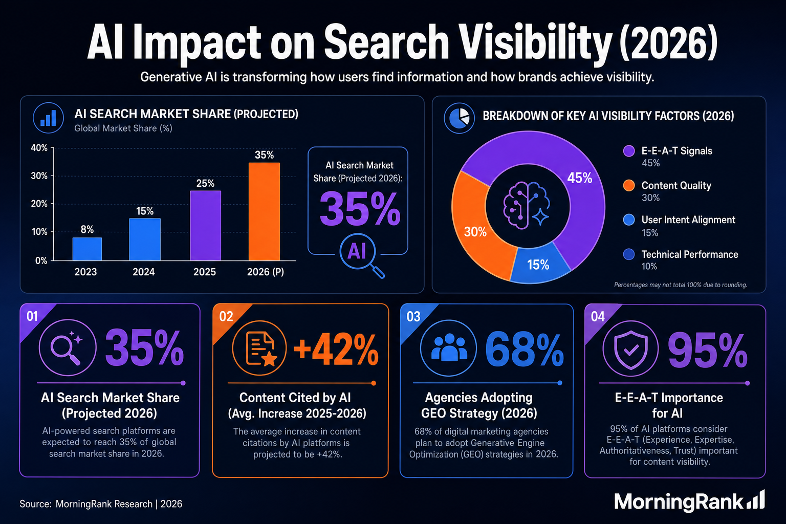GEO content strategy infographic